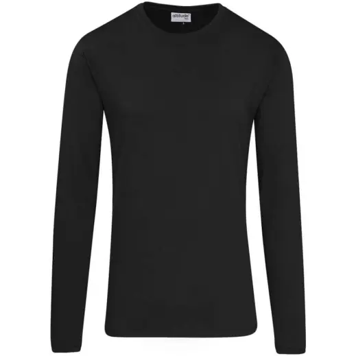 Kids Long Sleeve All Star T-Shirt Black Front